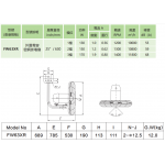 Wington 榮通 FW63XR 25吋外置電容掛牆風扇 (疏網/至尊系列)
